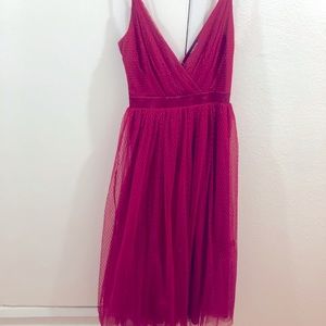 EXPRESS RED TULLE DRESS